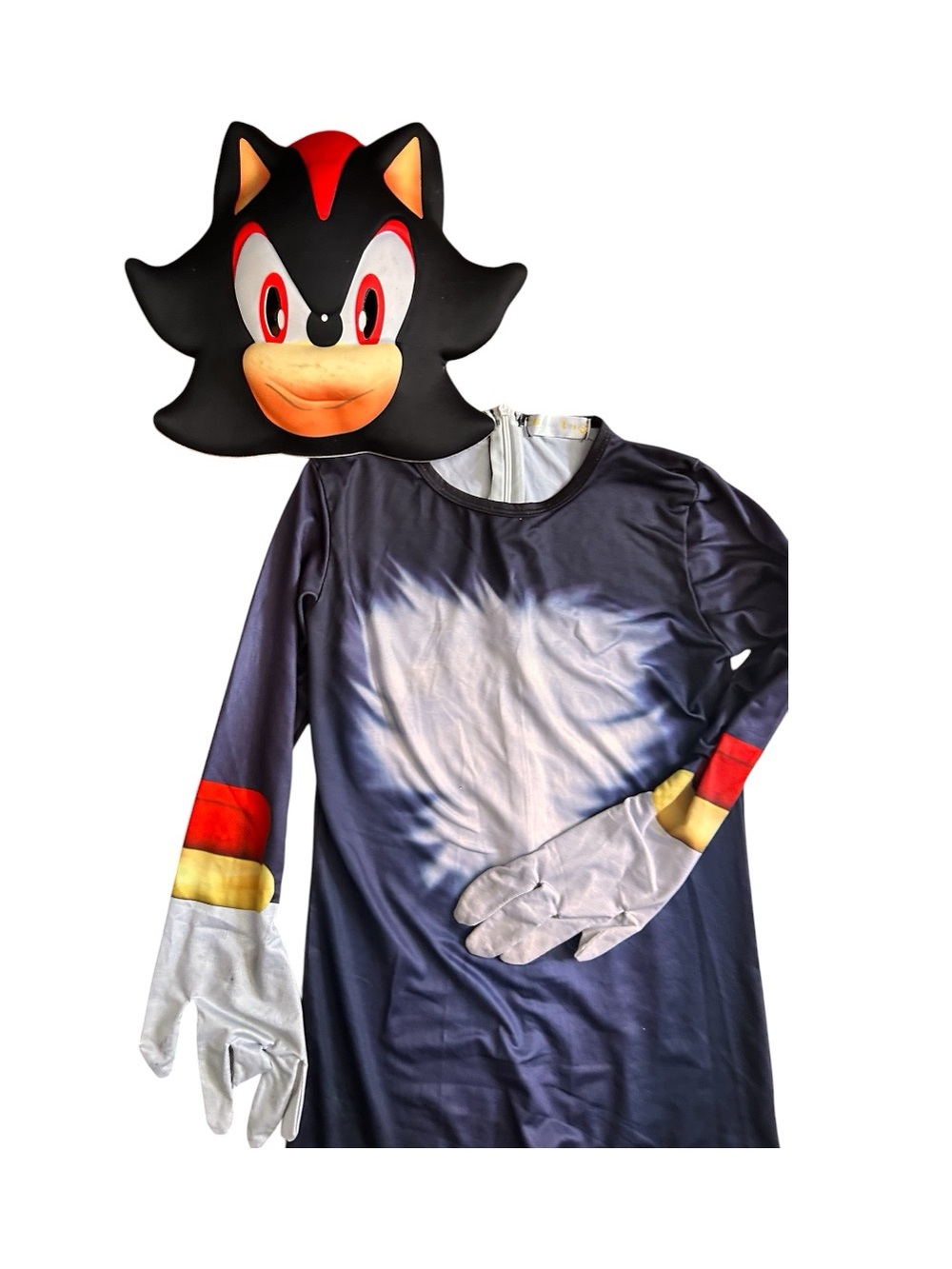 Sonic shadow boy costume size 8/10 - Picture 2 of 2
